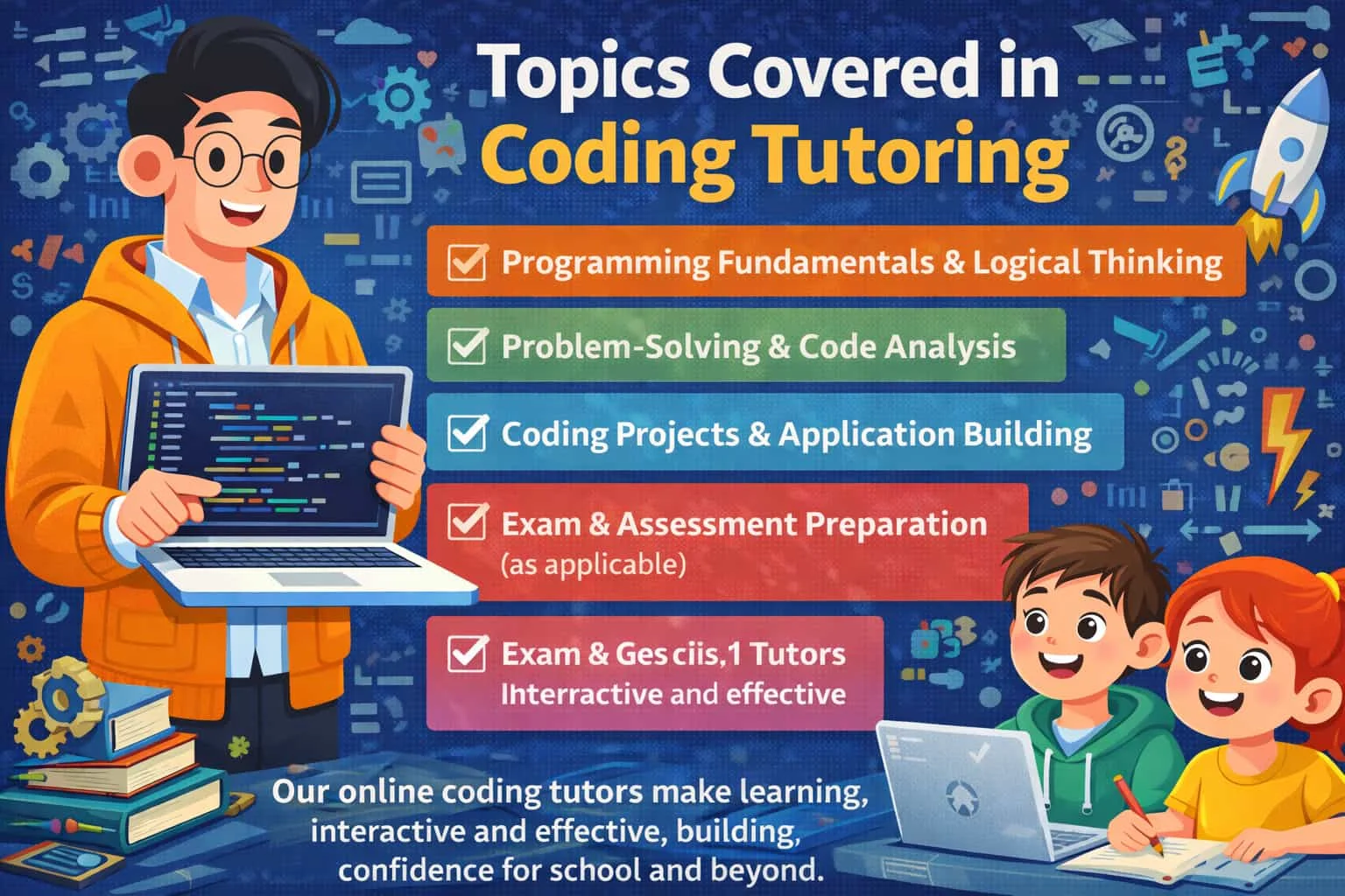 Coding skills certificate for online programming students