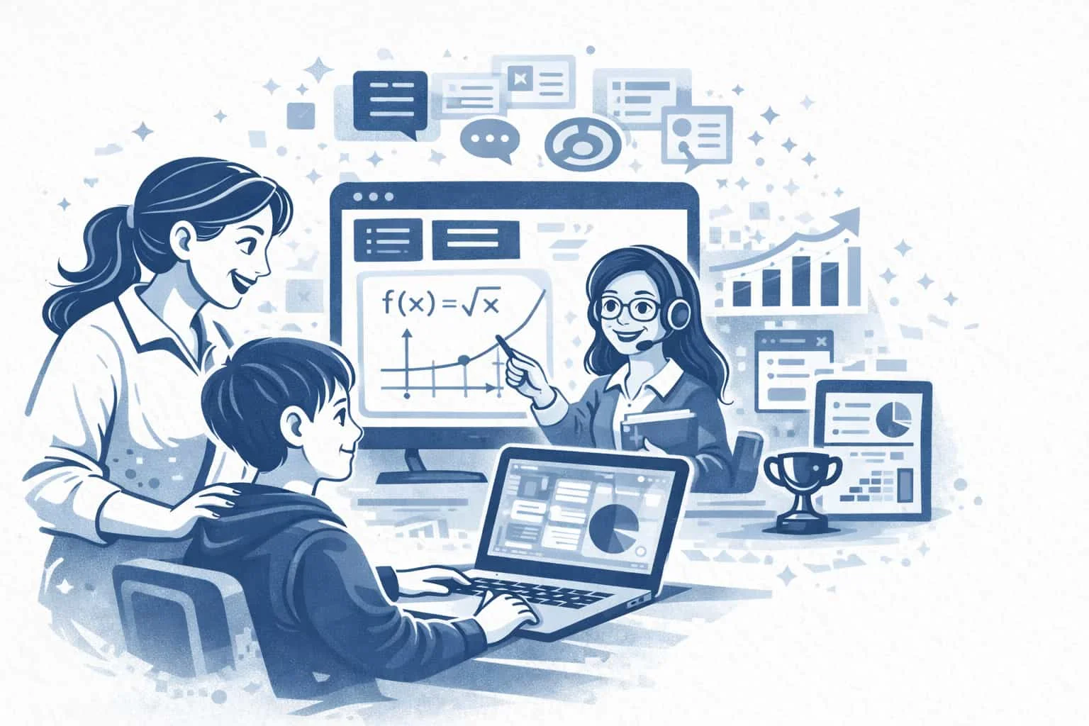 Why Parents Choose Our Live Online Tutoring