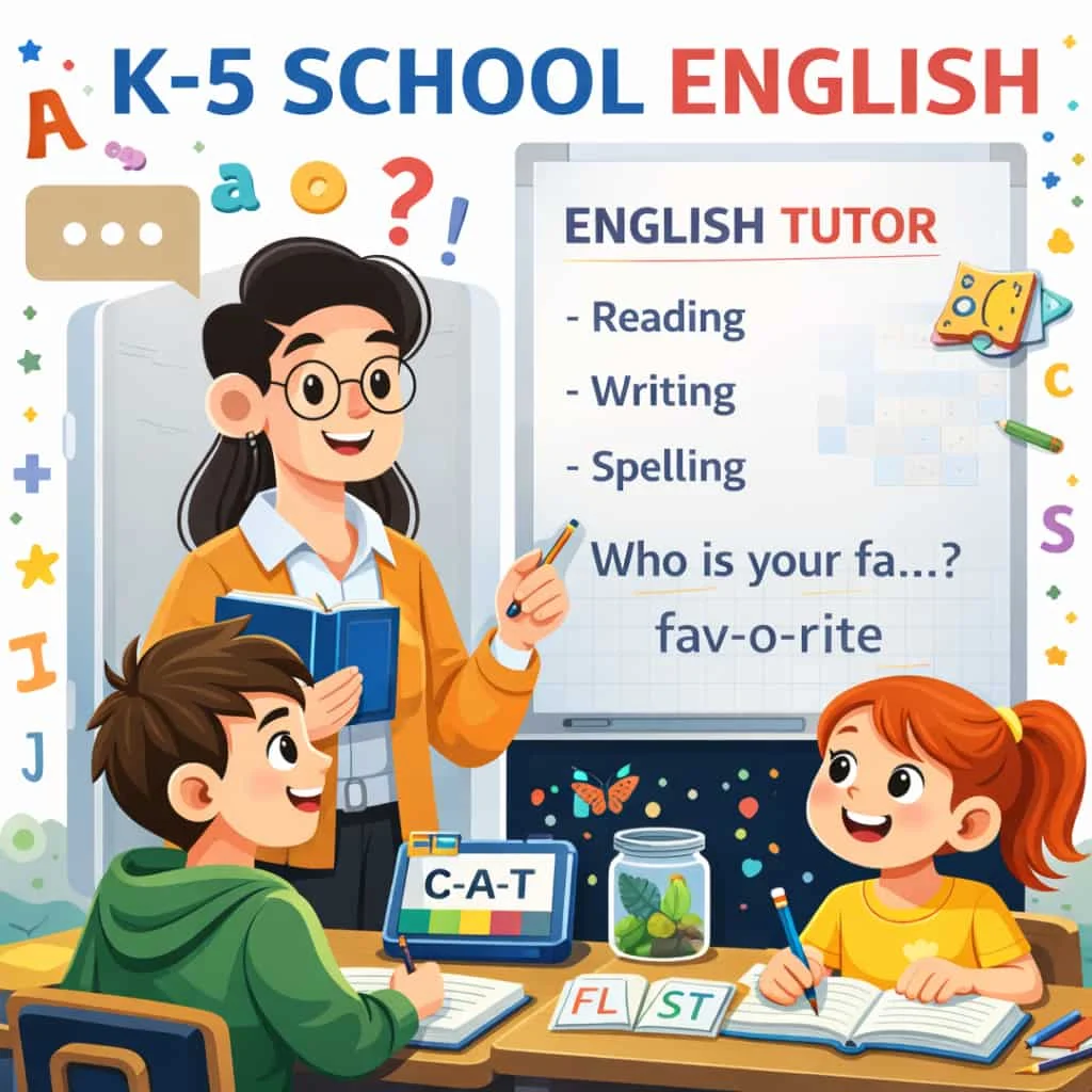 Online English Tutor for K–5