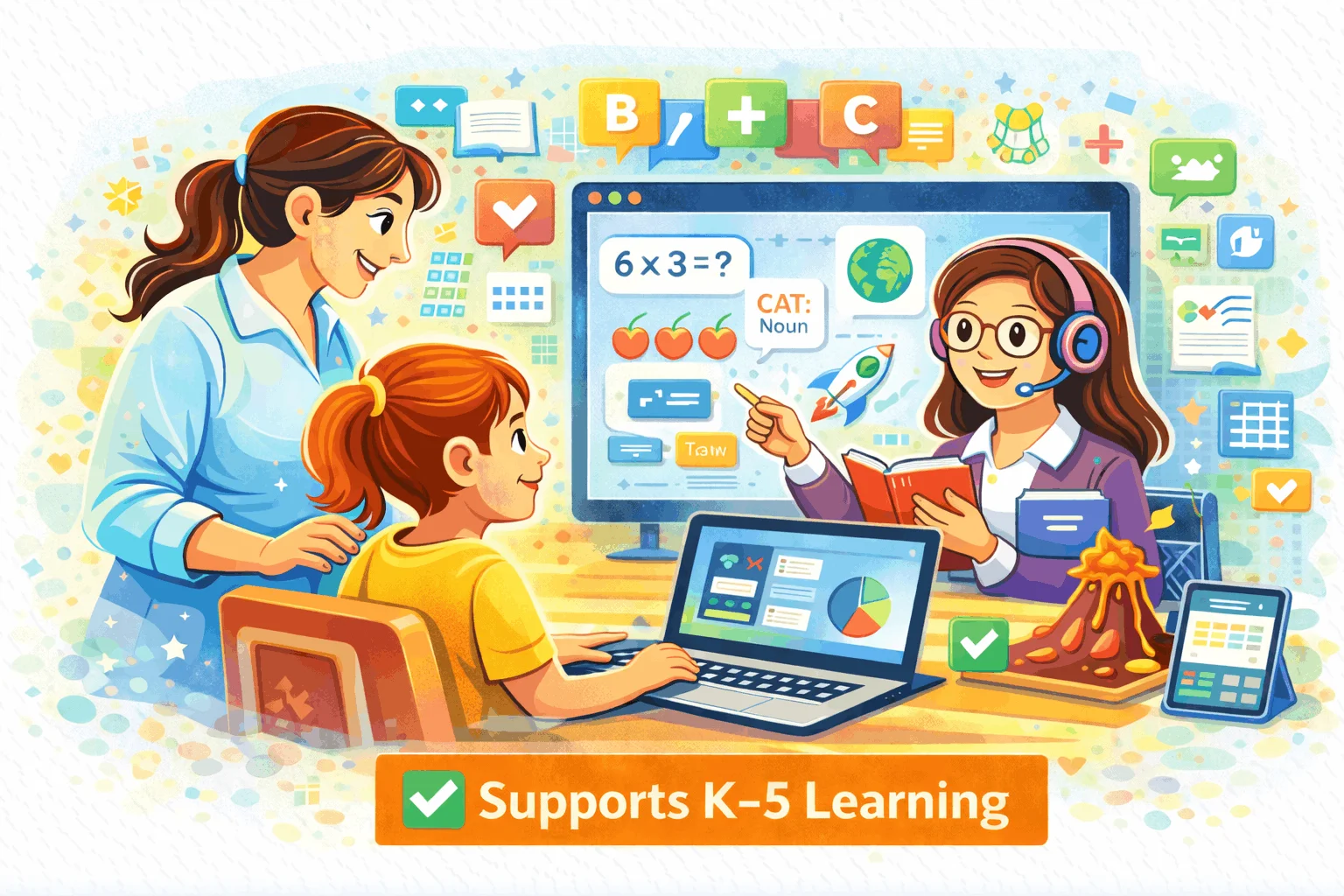 Why Online Maths
Tutoring Works for K–5 Students